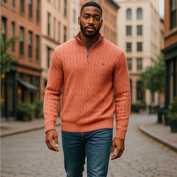 Ralph Lauren Polo Rust Sweater - Picture 1 of 5